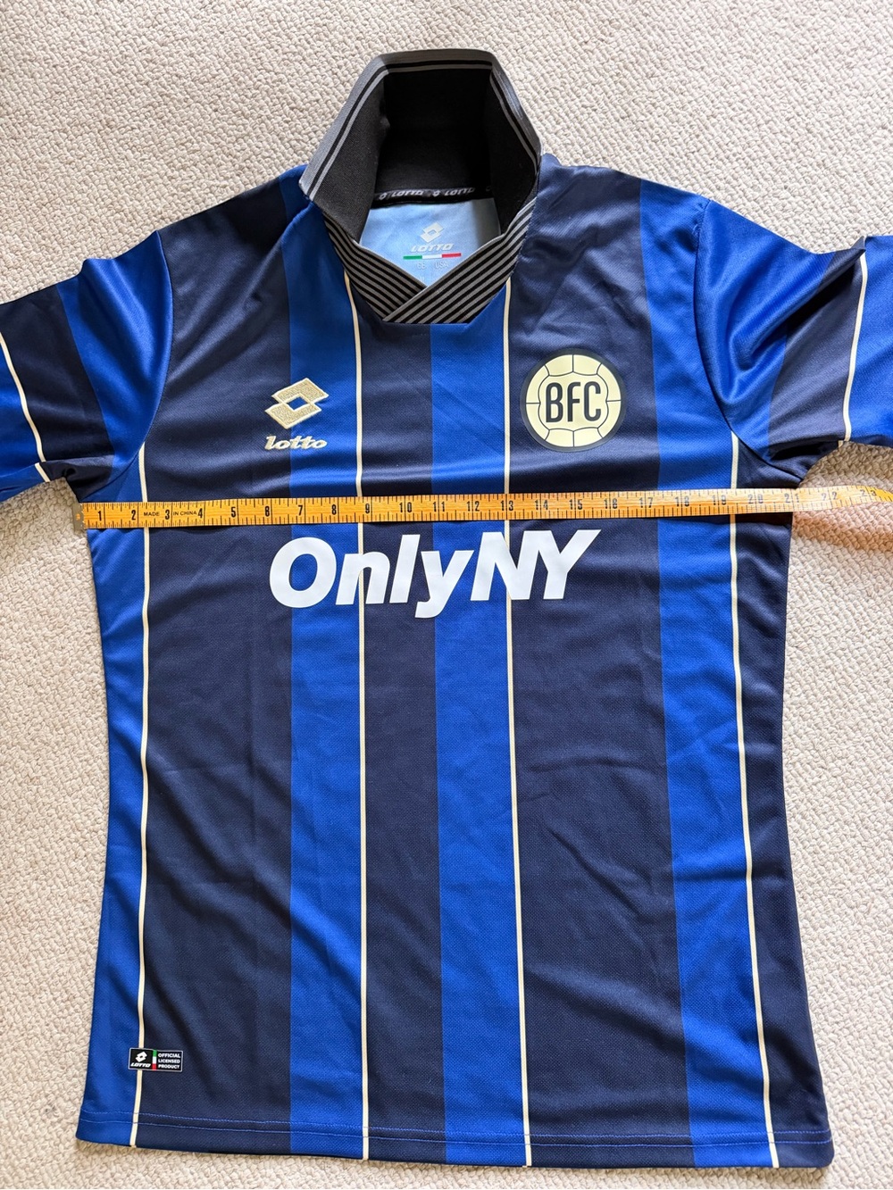 LOTTO Only NY + Bowery Football Club jersey - Picture 7 of 7
